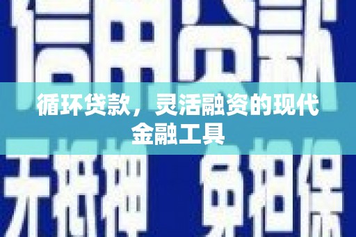 广元循环贷款，灵活融资的现代金融工具
