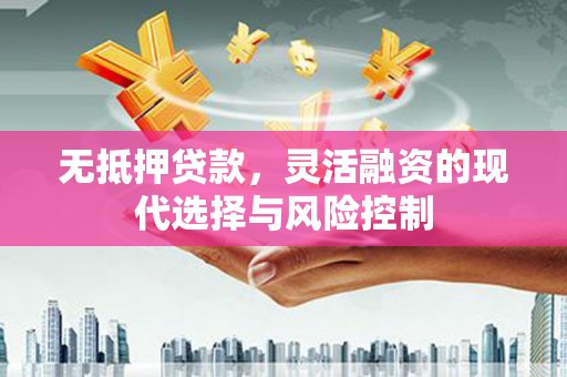 广元无抵押贷款，灵活融资的现代选择与风险控制
