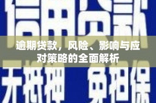 广元逾期贷款，风险、影响与应对策略的全面解析