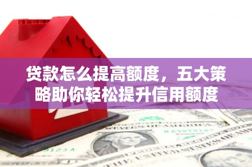 广元贷款怎么提高额度，五大策略助你轻松提升信用额度