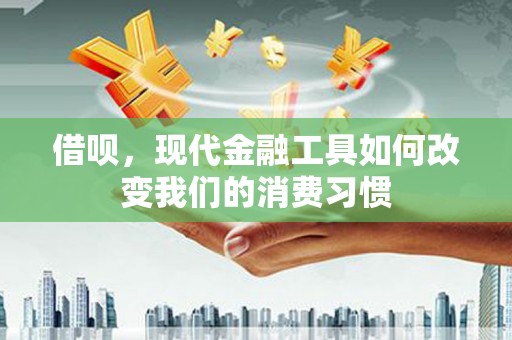 广元借呗，现代金融工具如何改变我们的消费习惯