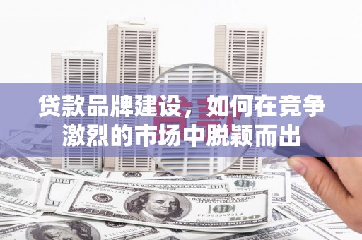 广元贷款品牌建设，如何在竞争激烈的市场中脱颖而出