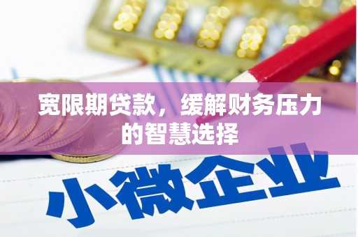 广元宽限期贷款，缓解财务压力的智慧选择