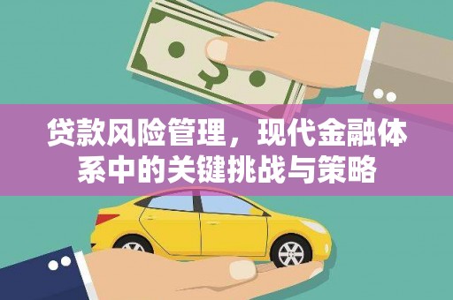 广元贷款风险管理，现代金融体系中的关键挑战与策略