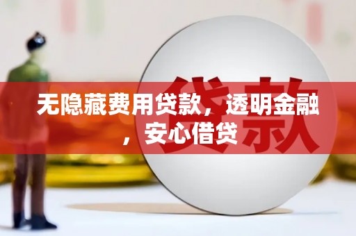 广元无隐藏费用贷款，透明金融，安心借贷