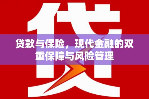 广元贷款与保险，现代金融的双重保障与风险管理