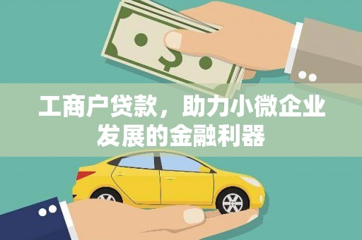 广元工商户贷款，助力小微企业发展的金融利器