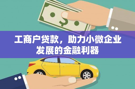 广元工商户贷款，助力小微企业发展的金融利器