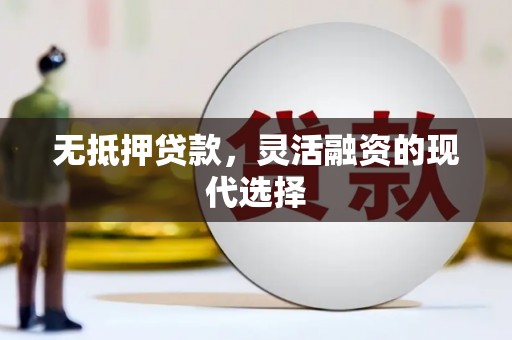 广元无抵押贷款，灵活融资的现代选择