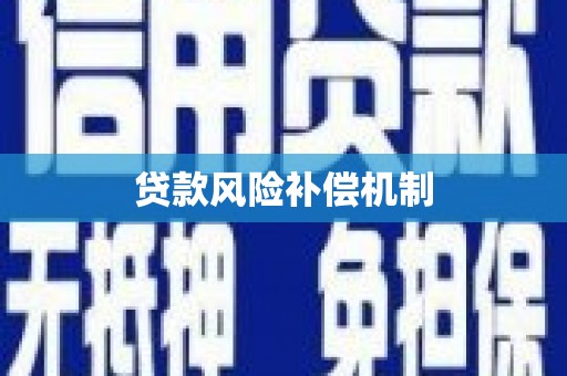广元贷款风险补偿机制