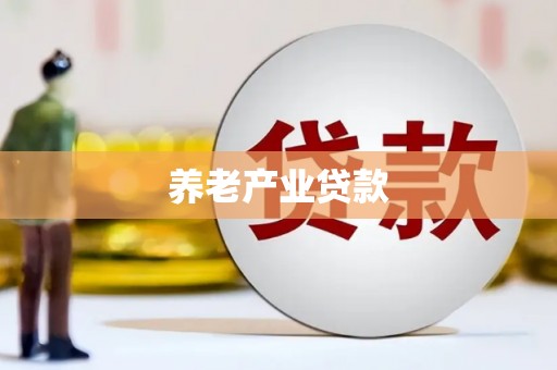 广元养老产业贷款
