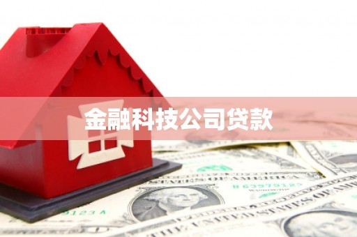 广元金融科技公司贷款