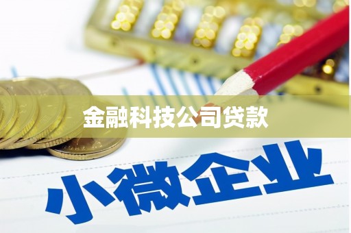 广元金融科技公司贷款