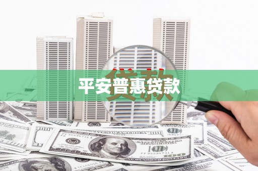 广元平安普惠贷款
