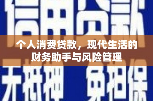 广元个人消费贷款，现代生活的财务助手与风险管理