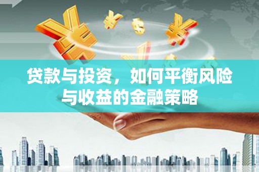 广元贷款与投资，如何平衡风险与收益的金融策略
